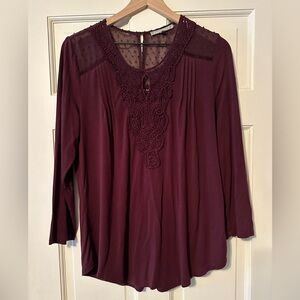 Burgundy Top